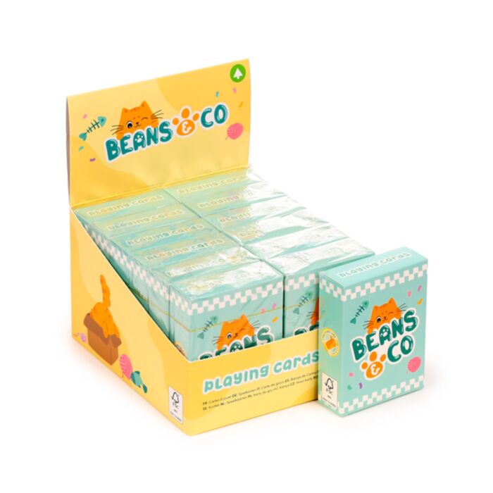 Beans & Co. Katzen Standard-Spielkartendeck