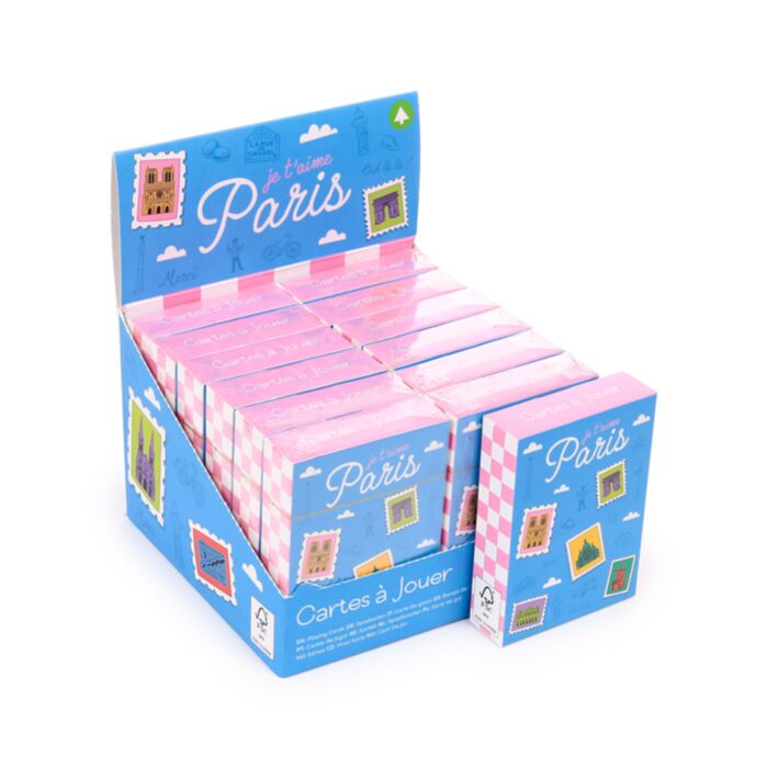 Je t'aime Paris Standard-Spielkartendeck