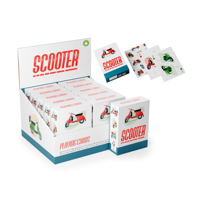 Scooter Motorroller Standard-Spielkartendeck