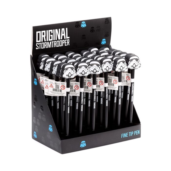 The Original Stormtrooper Fineliner Kugelschreiber mit PVC-Topper