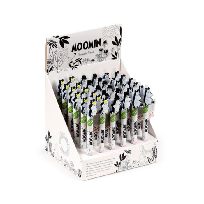 Inkredible Moomin Mumin Tammi Radierbarer Kugelschreiber mit PVC-Topper