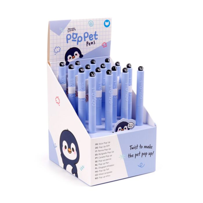 Adoramals Wild Pinguin Twist Pop Pet Stift