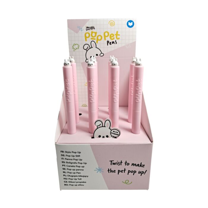 Adoramals Pets Haustiere Kaninchen Twist Pop Pet Stift