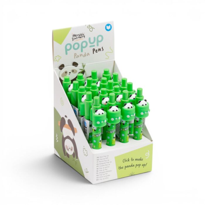 Panda Click Pop Up Kugelschreiber