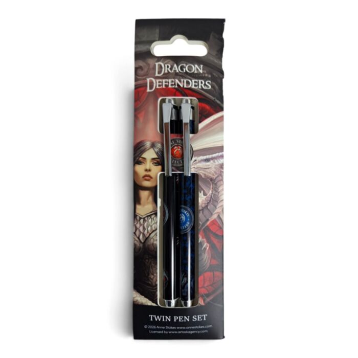 Anne Stokes Drachen-Beschützer Kugelschreiber 2er-Set