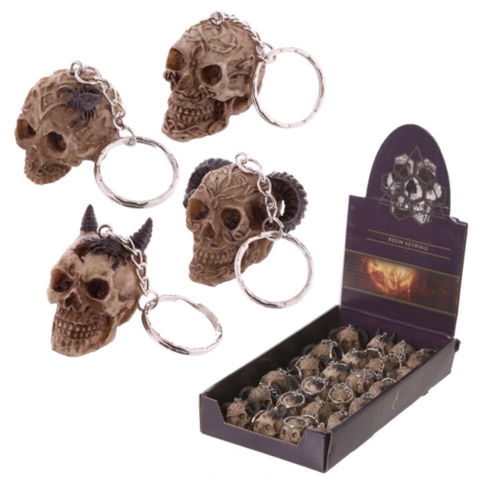 Totenkopf Schlüsselanhänger