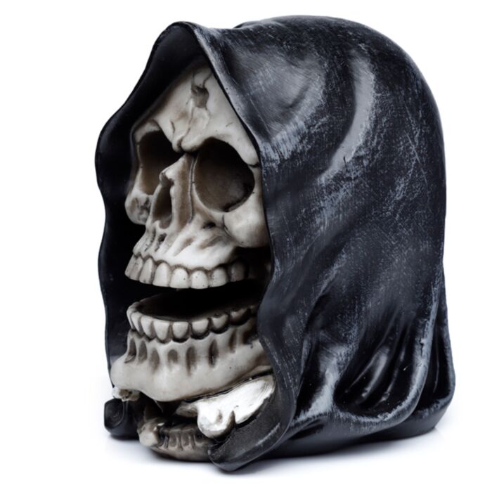 Sensenmann Totenkopf Ornament