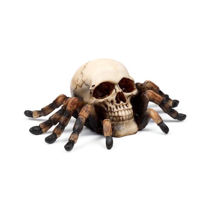Totenkopf mit Spinnenbeinen