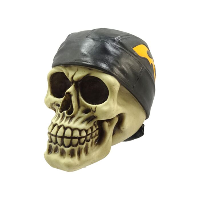 Totenkopf mit Biker-Bandana 