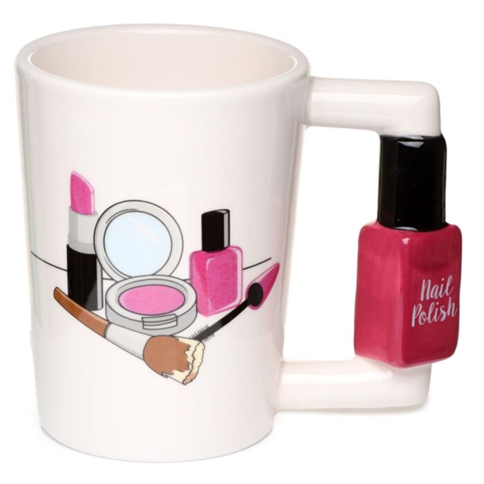 Werkzeug für Mädchen Nagellack geformter Henkel Tasse