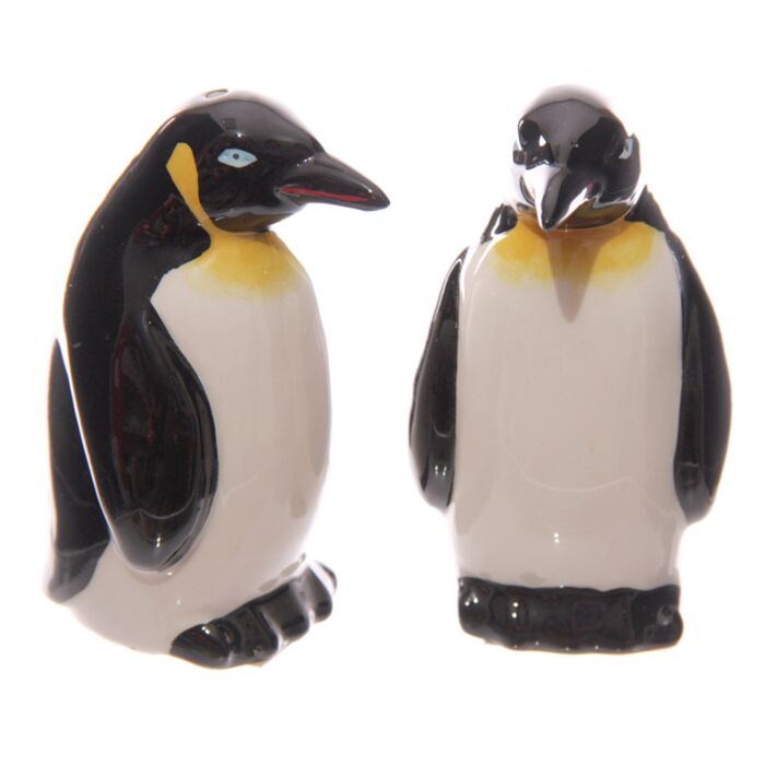 Salz und Pfefferstreuer Set Pinguin Keramik