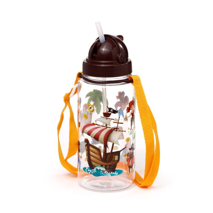 450ml Bruchsichere Kinder bruchsichere Wasserflasche Jolly Rogers Piraten