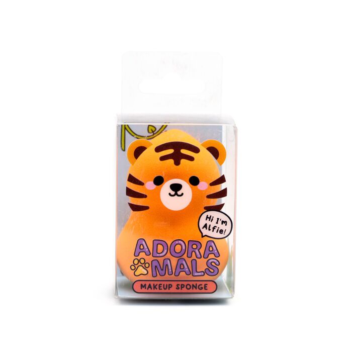 Adoramals Alfie the Tiger Beauty Make-Up Blender Schwamm