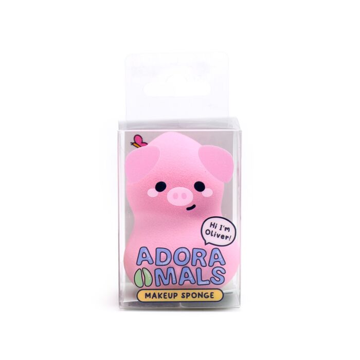 Adoramals Oliver the Pig Schwein Beauty Make-Up Blender Schwamm