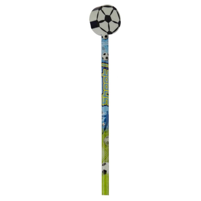 Fußball Bleistift mit Radiergummi 