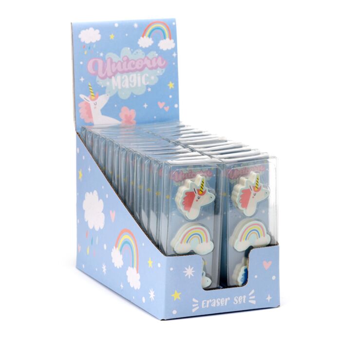Unicorn Magic Einhorn Radiergummis 3er-Set