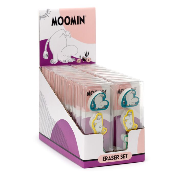 Moomin Mumin Radiergummis 3er-Set