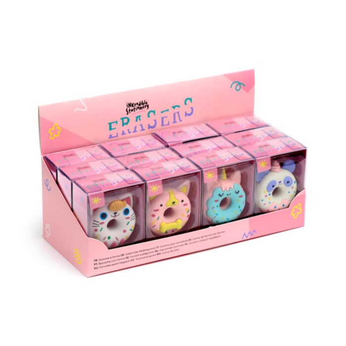 Einhorn Donut Radiergummi in Minibox