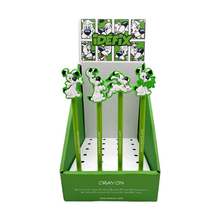 Idefix (Dogmatix) Asterix Bleistift mit PVC-Topper