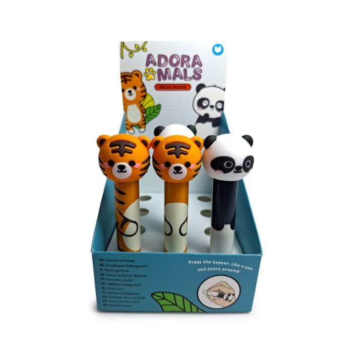 Adoramals Wild Press Top Radiergummi mit Aufsatz