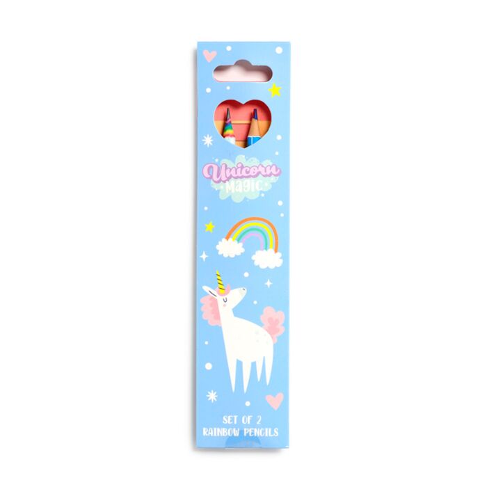 Unicorn Magic Einhorn 2er-Set Regenbogenstifte