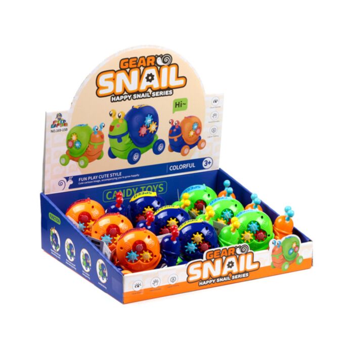 Press & Go Fröhliche Schnecke Action-Spielzeug