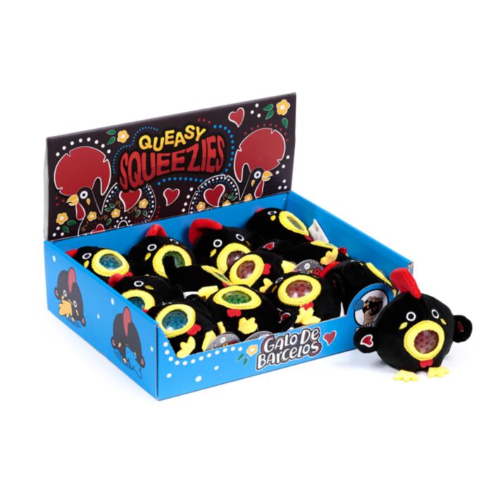 Queasy Squeezies Galo De Barcelos Plüsch Quetschspielzeug