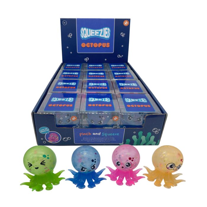 Quetschbares Oktopus-Saugnapf-Spielzeug