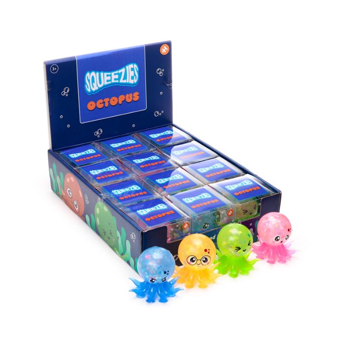 Quetschbares Oktopus-Saugnapf-Spielzeug