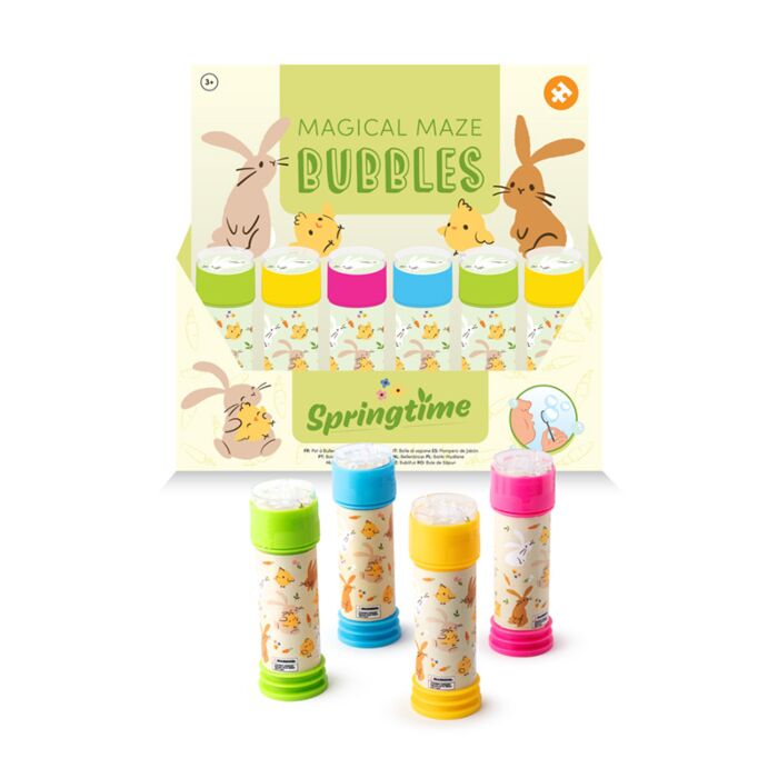 Springtime Frühling Hasen Labyrinth Seifenblasen