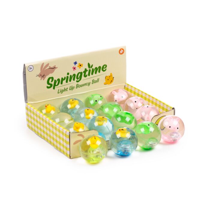Springtime Frühling Ente Hochspringender LED-Flummi