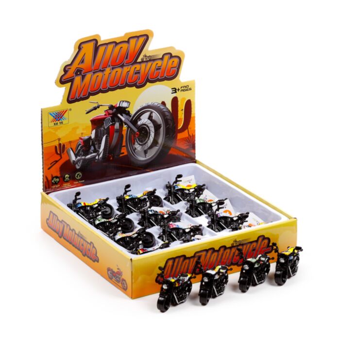 Motorrad mit Rückziehmechanismus