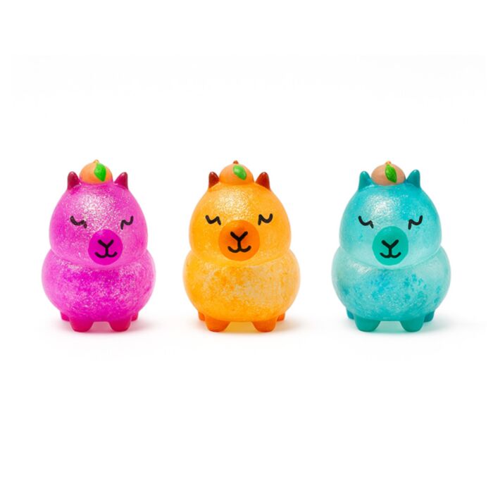 Malzzucker Glitzer-Capybara Quetschbares Anti-Stress-Spielzeug 