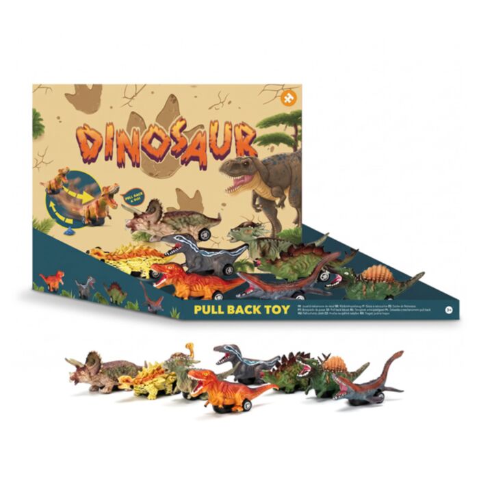 Dinosaur Dino Spielzeug mit Rückziehmechanismus