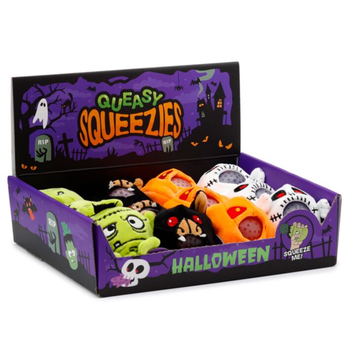 Queasy Squeezies Spooky Quetschfiguren Plüsch-Spielzeug