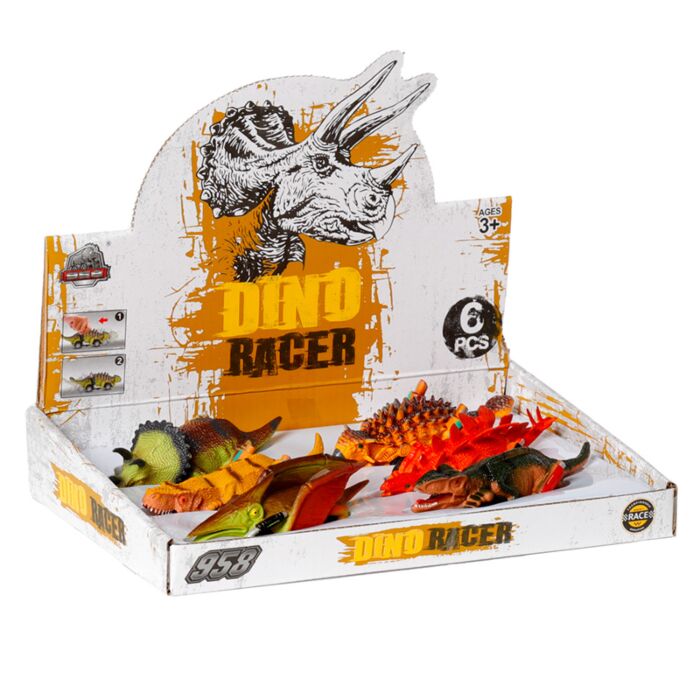 Dinosaurier Rennfahrer Spielzeug
