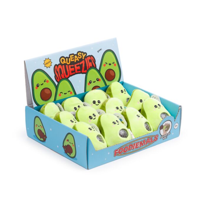 Queasy Squeezies Avocado Plüsch Quetschtier