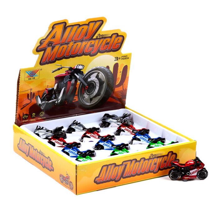 Motorrad zurückziehbares Action-Spielzeug