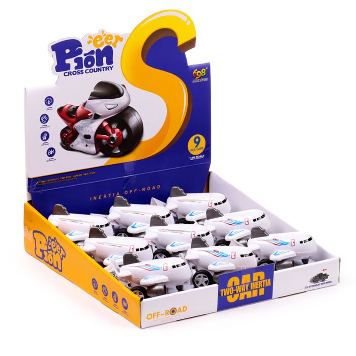 Jumbo Jet Push/Pull Action-Spielzeug