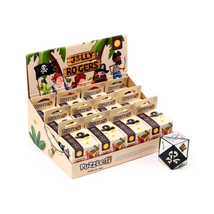 Jolly Rogers Pirat Puzzle-Würfel Spielzeug