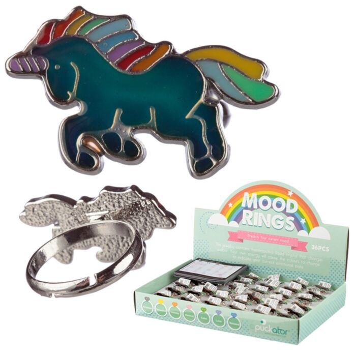 Enchanted Rainbows Einhorn Stimmungsring