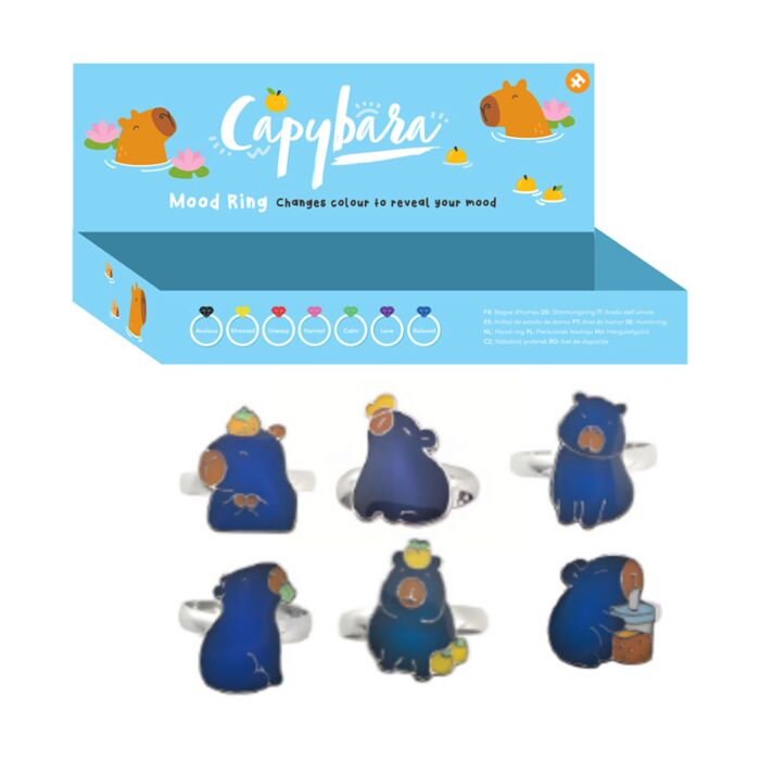Capybara Wasserschwein Stimmungsring