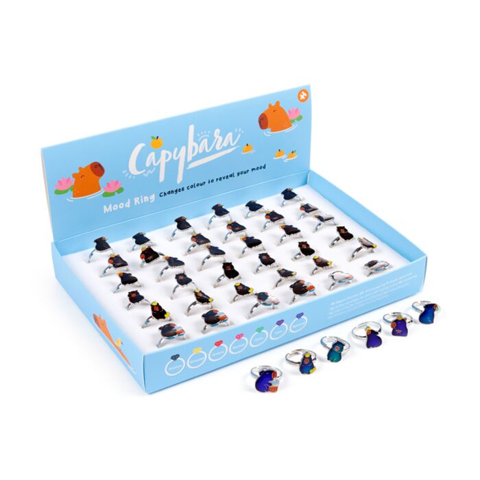 Capybara Wasserschwein Stimmungsring