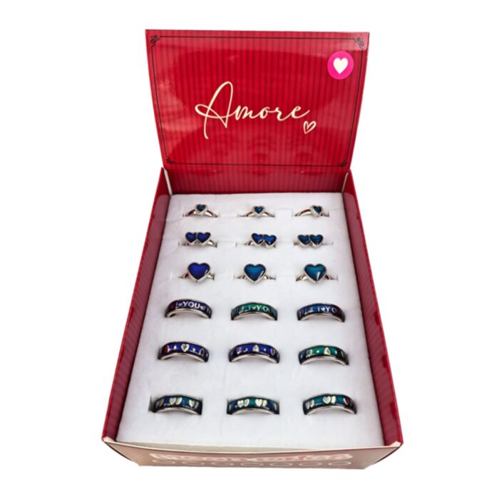 Amore Herz Stimmungsring