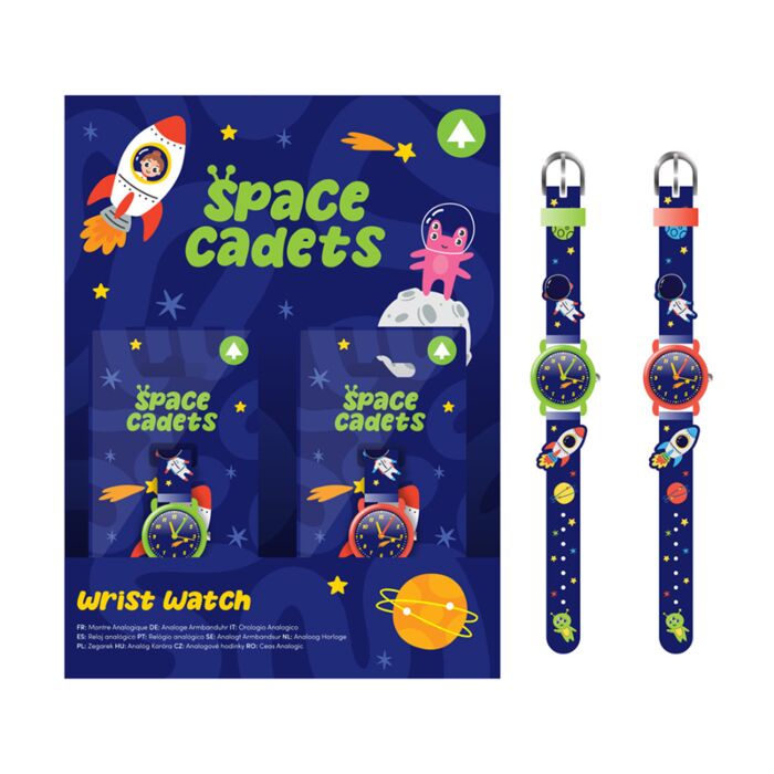 Space Cadets Weltraum Astronaut Analoge Armbanduhr
