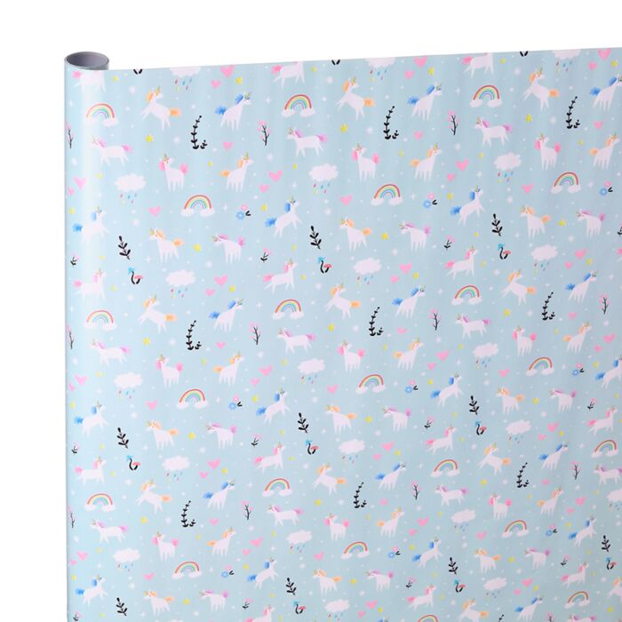Unicorn Magic Einhorn Geschenkpapier 3m-Rolle
