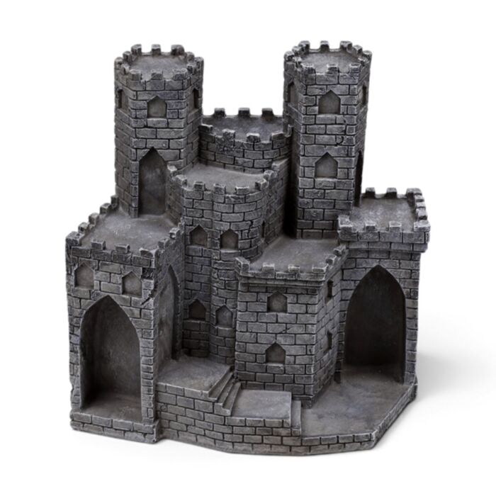 Mittelalterlicher Ritter Schloss Welt Figuren Display Stand