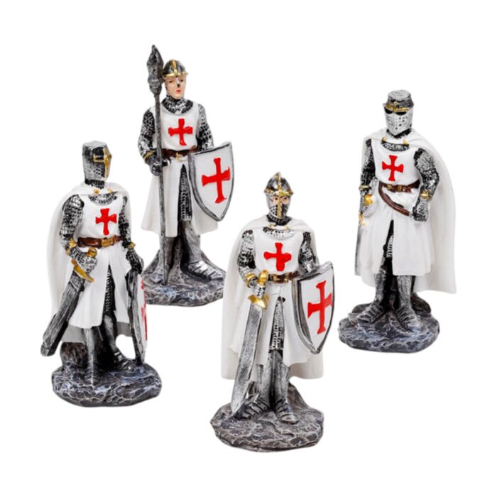 Mittelalterlicher Ritter Schloss Welt Figuren