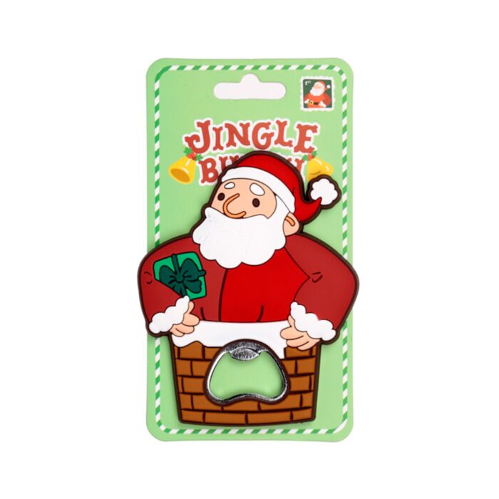 Jingle Bunch Weihnachten PVC-Flaschenöffner