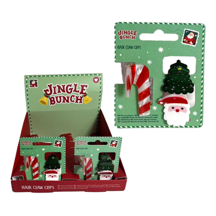 Jingle Bunch 3er-Set Christmas Mini Haarklammer